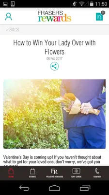 Frasers Rewards android App screenshot 2